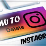 instagram delet account